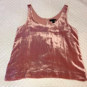 NWT J. Crew Velvet Tank